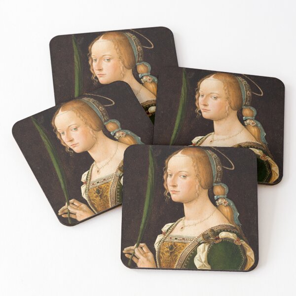 Item preview, Vintage Saint Justina of Padua by Bartolomeo Montagna - Retouched designed and sold by autumnsspov.