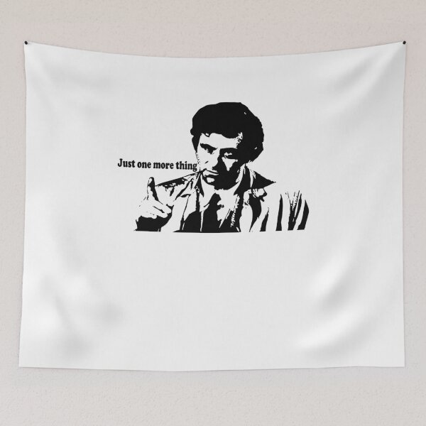 Item preview, Cool Original Detective Insidious And Secret  Columbo Just One More Thing Retro designed and sold by SuzannemiClassy.