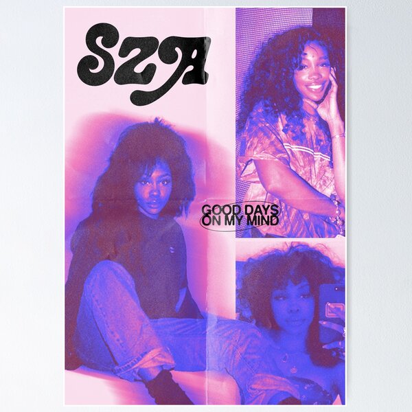 Item preview, SZA Good Days Aesthetic designed and sold by olivebranchshop.