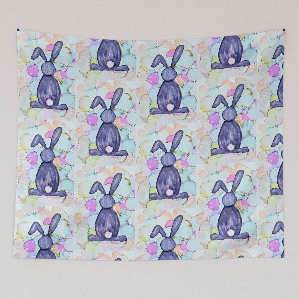 Item preview, Bashful Bunny designed and sold by DaisyMaeInkArt.