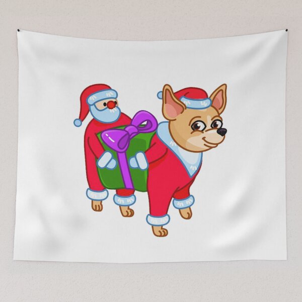 Item preview, Dog Christmas designed and sold by TheDemonsShop.