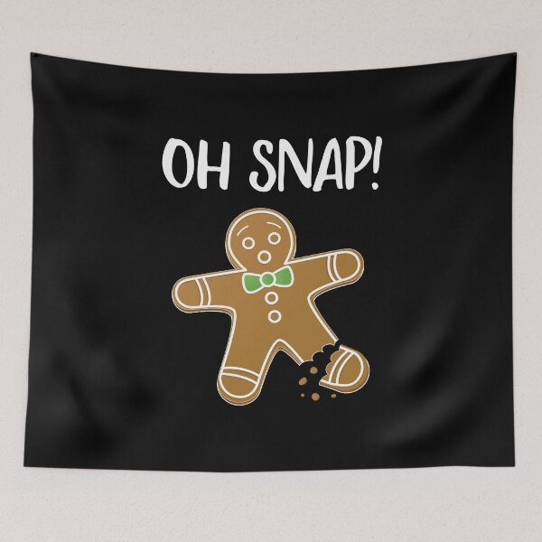 Item preview, Christmas Gingerbread Man Cookie OH SNAP designed and sold by EstelleStar.
