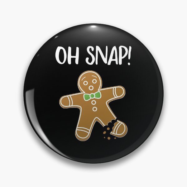 Item preview, Christmas Gingerbread Man Cookie OH SNAP designed and sold by EstelleStar.