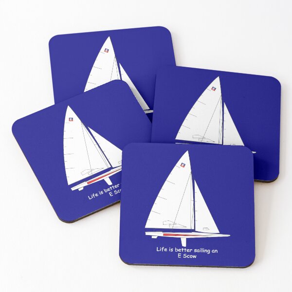 Item preview, E Scow Sailboat - Life is better sailing an E Scow designed and sold by CHBB.