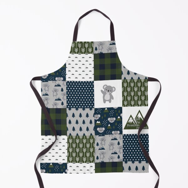 Item preview, Bear plaid tree cute pattern designed and sold by HarleyGarner.