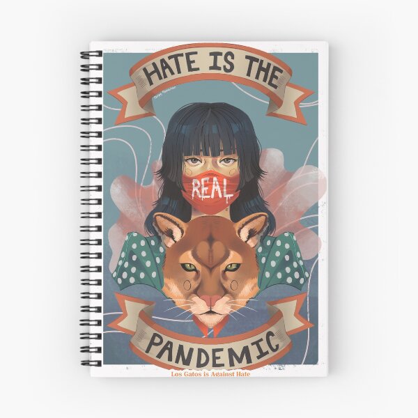 Item preview, Hate is the Real Pandemic  designed and sold by AggressivePleb.