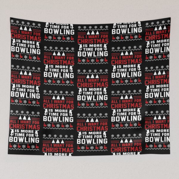 Item preview, Bowling All i want for christmas  designed and sold by AlyssoCharm.