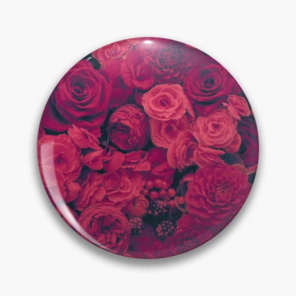 Item preview, Dark Pink Roses and Berries Forevermore designed and sold by Floralife.