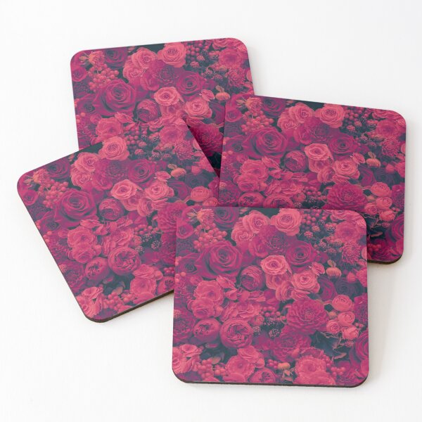 Item preview, Dark Pink Roses and Berries Forevermore designed and sold by Floralife.