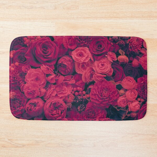 Item preview, Dark Pink Roses and Berries Forevermore designed and sold by Floralife.