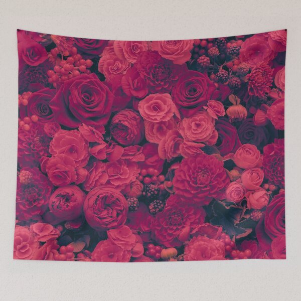 Item preview, Dark Pink Roses and Berries Forevermore designed and sold by Floralife.