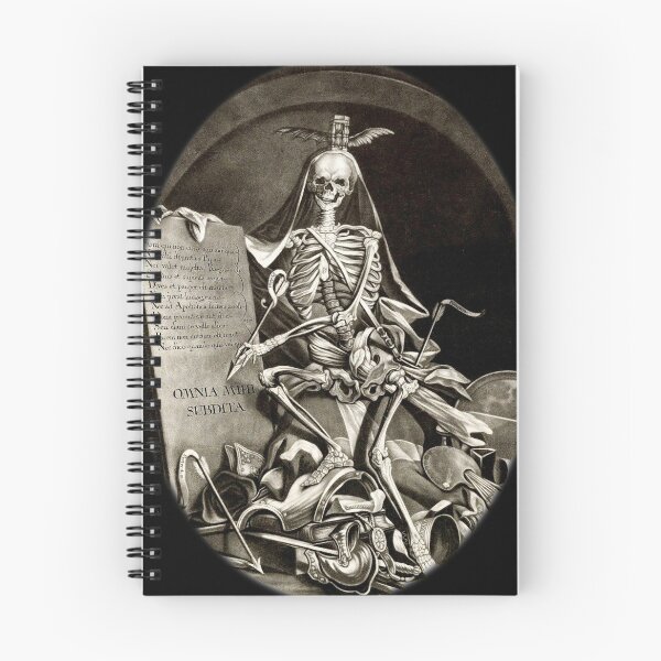 Item preview, Death Skeleton Declaring "Everything Succumbs to Me" designed and sold by MyxTees.