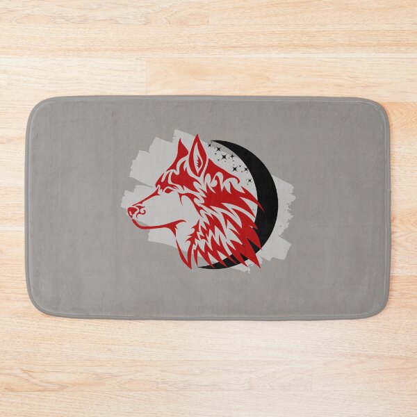 Item preview, Red wolf  designed and sold by readallthebooks.