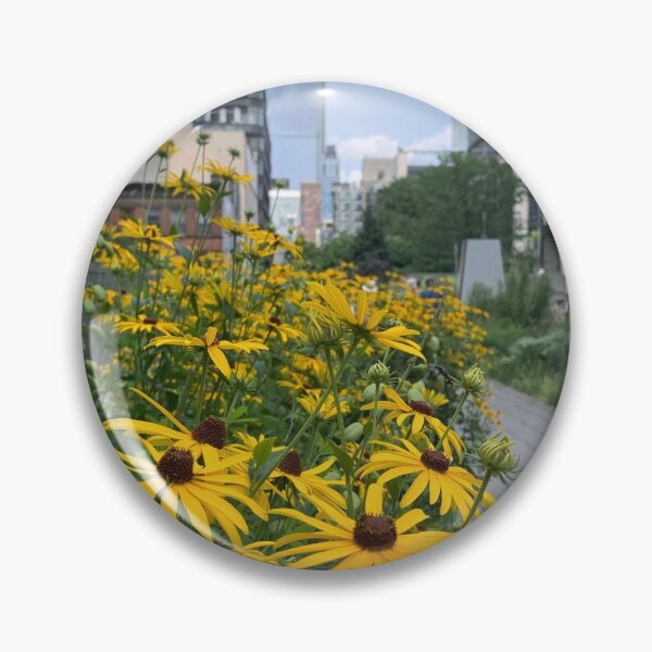 Item preview, Yellow Flowers, Highline, NYC designed and sold by ExploreOutdoors.
