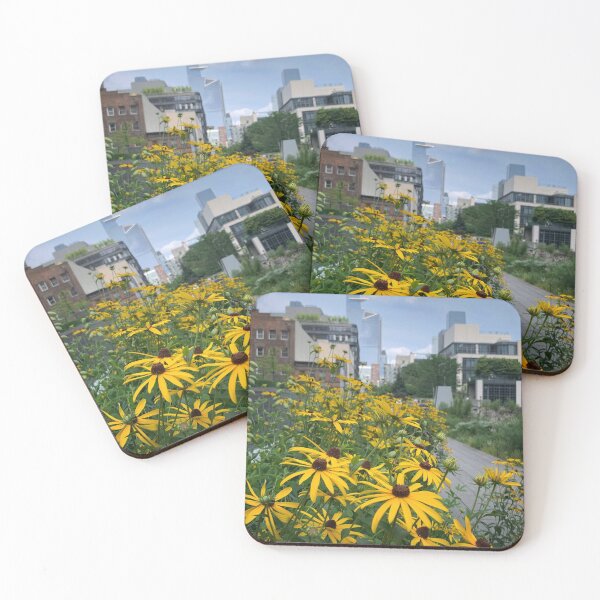 Item preview, Yellow Flowers, Highline, NYC designed and sold by ExploreOutdoors.