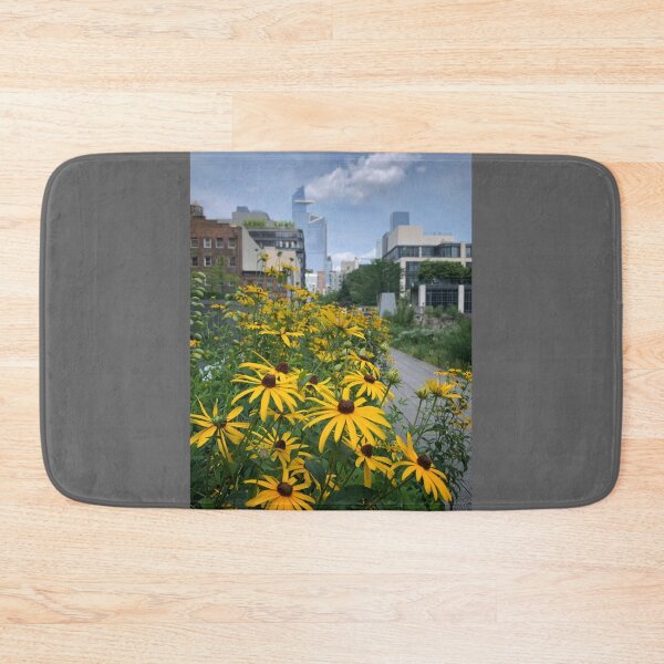 Item preview, Yellow Flowers, Highline, NYC designed and sold by ExploreOutdoors.