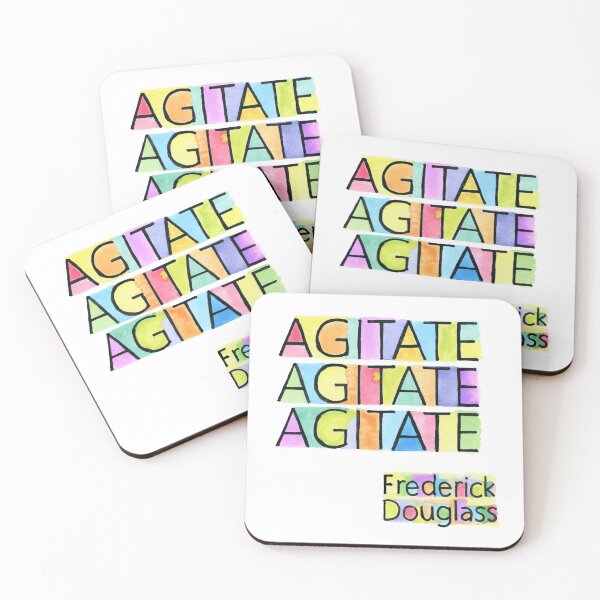 Item preview, AGITA, AGITA, AGITA - FREDERICK DOUGLASS designed and sold by Susan Prolman.