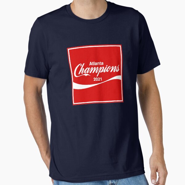 Item preview, ATLANTA BASEBALL CHAMPIONS 2021 SODA SHIRT AND STICKER  designed and sold by ComfortClosers.
