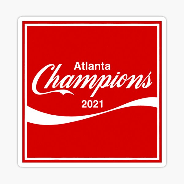 Item preview, ATLANTA BASEBALL WORLD CHAMPIONS 2021 STICKER AND SHIRT  designed and sold by ComfortClosers.