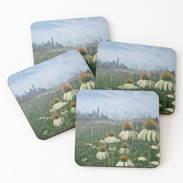 Item preview, White Flowers, Little Island, NYC designed and sold by ExploreOutdoors.