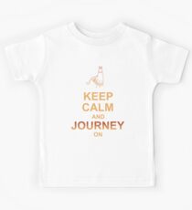 Keep Calm and Journey On Kids Tee