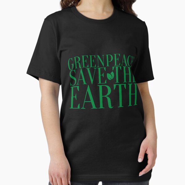 Vista previa del artículo con la obra «Greenpeace salva la tierra», diseñado y vendido por saytinh.