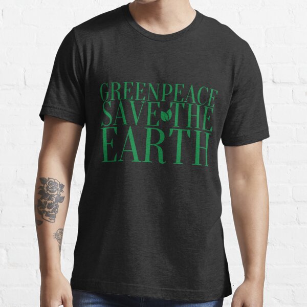 greenpeace sauve la terre T-shirt essentiel