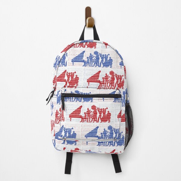 Item preview, Silhouette de Jazz Red White and Blue Version designed and sold by pelagio.