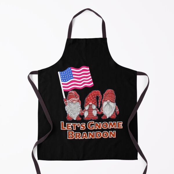 Item preview, Let's Gnome Brandon - Lets Go Brandon - Funny Christmas Gnome USA Flag by Boo-da-chay designed and sold by Boo-da-chay.