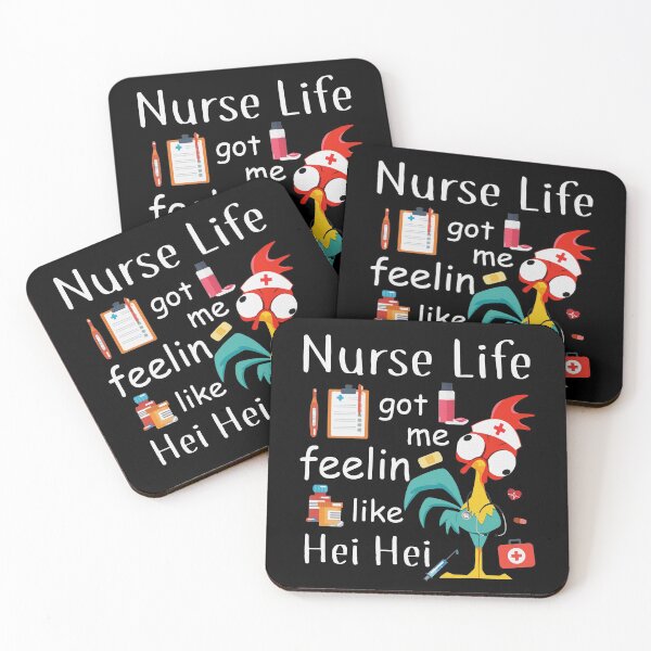 Item preview, Nurse Life Got Me Feelin Like Hei Hei designed and sold by ZAVDBWB.