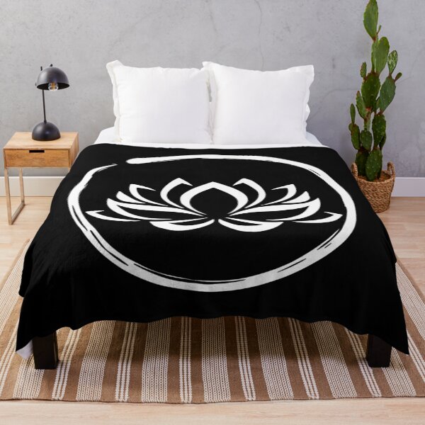 Item preview, Lotus Flower in Zen Circle designed and sold by MyxTees.
