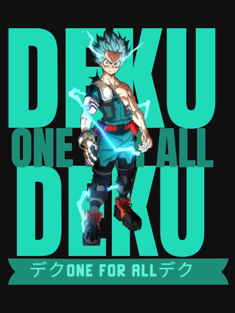 Anime Lover Full Cowl Deku Boku No Hero Academia T Shirt For Sale By Helengruber Redbubble 0428