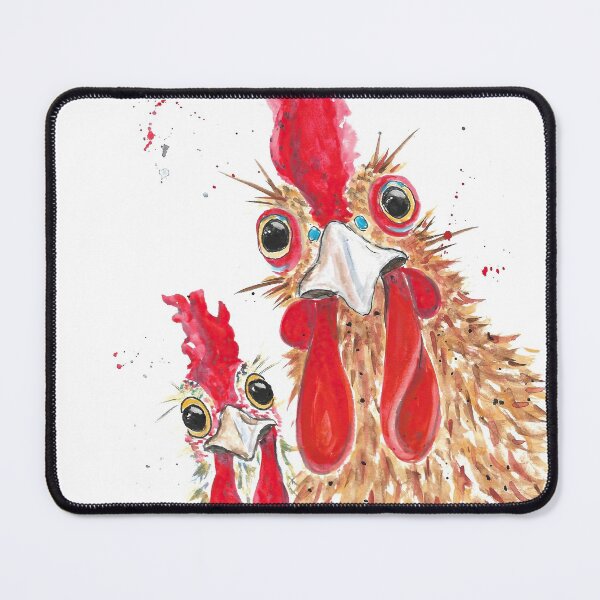 Item preview, Watercolor Chicken Art designed and sold by JaskolArt.