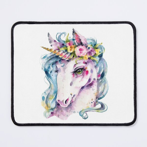 Item preview, Watercolor Unicorn Art designed and sold by JaskolArt.