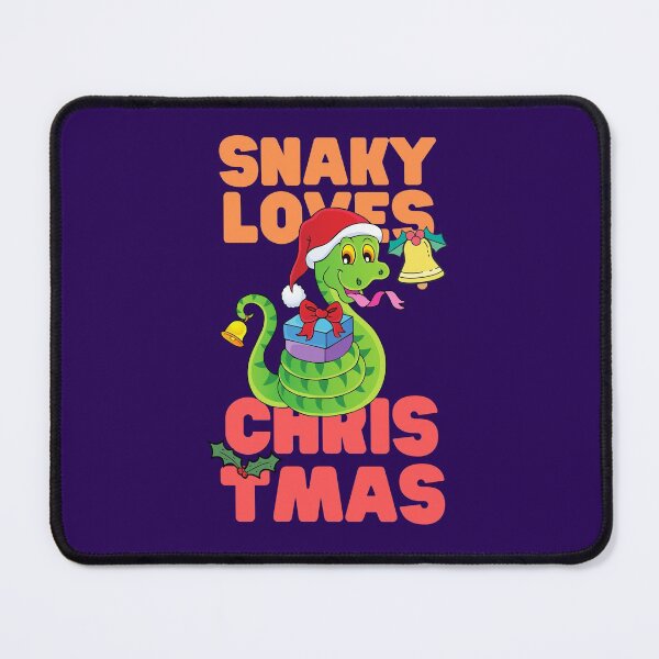 Item preview, Snake Loves CHRISTMAS designed and sold by Keep Smiling.