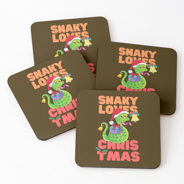 Item preview, Snake Loves CHRISTMAS designed and sold by Keep Smiling.