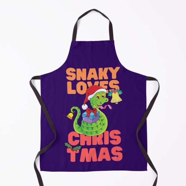 Item preview, Snake Loves CHRISTMAS designed and sold by Keep Smiling.