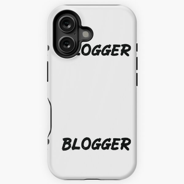 Vista previa del artículo con la obra «Blogger para fanáticos de los blogs», diseñado y vendido por Mochi-Merch.