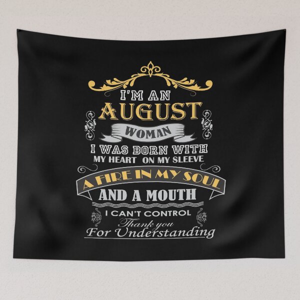 Item preview, Typography I'm An August Woman Birthday Girl  designed and sold by Merchking1.