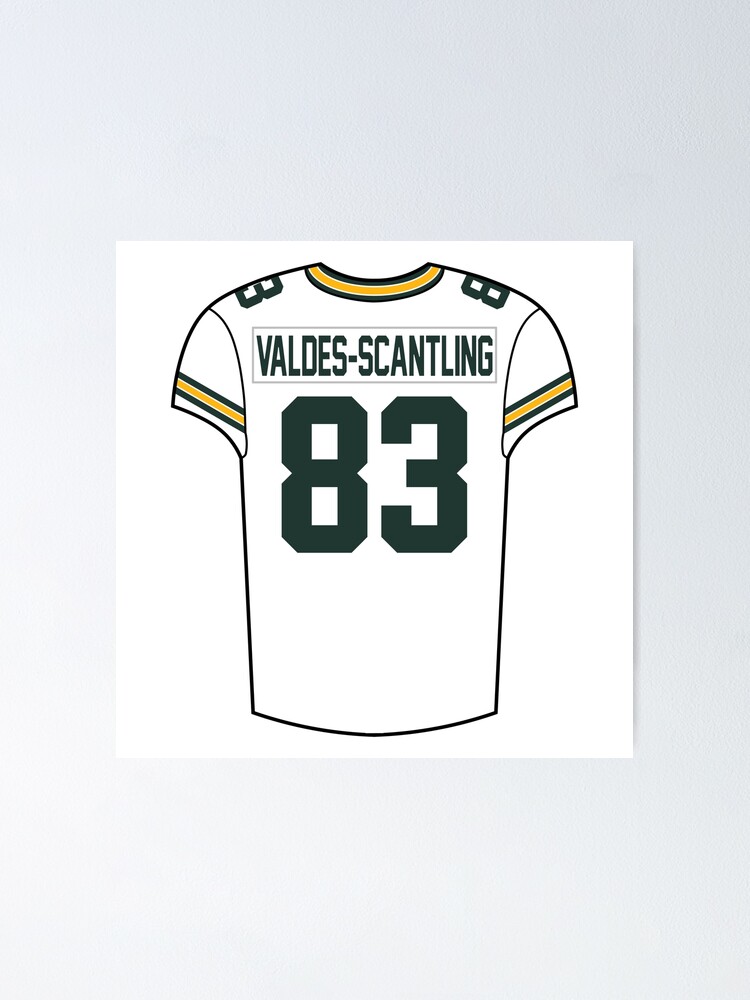 Marquez Valdes-Scantling Away Jersey | Poster