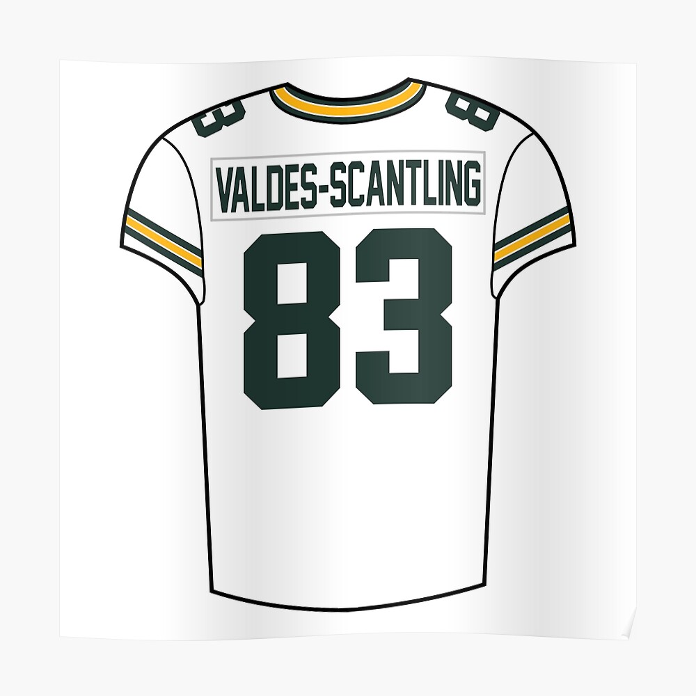 Jordy Nelson Away Jersey Poster for Sale by designsheaven