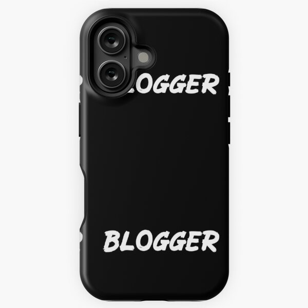 Vista previa del artículo con la obra «Blogger para fanáticos de los blogs», diseñado y vendido por Mochi-Merch.