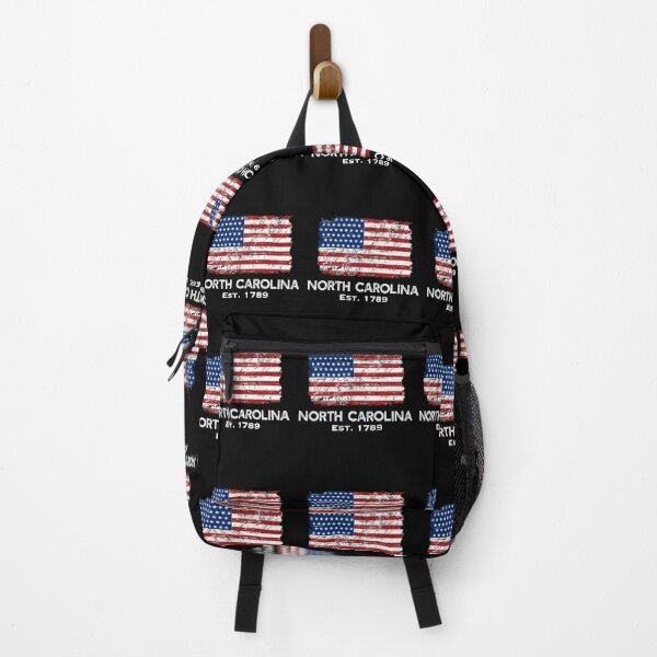 Item preview, Distressed USA Flag American Flag 4th of July North Carolina Patriot designed and sold by Merchking1.