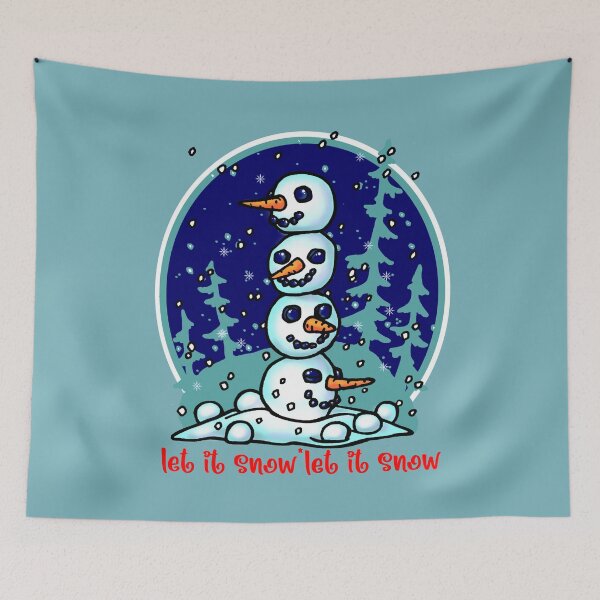Item preview, weird snowman   -7 designed and sold by sandpiperstudio.