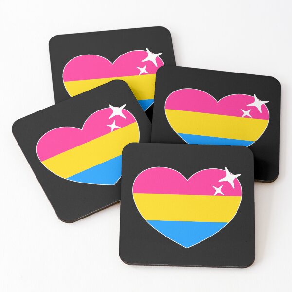 Item preview, Pan Sexual Flag - Pansexual Heart  designed and sold by Picket Club.