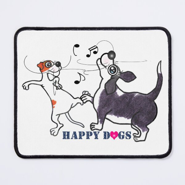 Item preview, Happy dogs  designed and sold by Shirley cute art .
