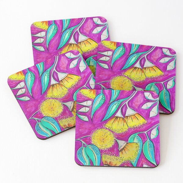 Item preview, Gum Flowers on Pink designed and sold by Georgie Sharp.