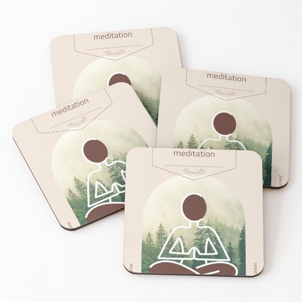 Item preview, warmful meditation designed and sold by peaceful-space.