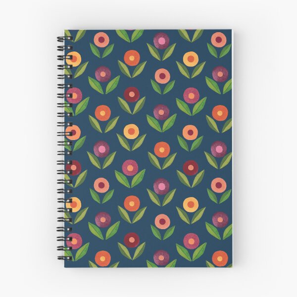 Item preview, Field of Flowers (Navy) designed and sold by Wrimple.