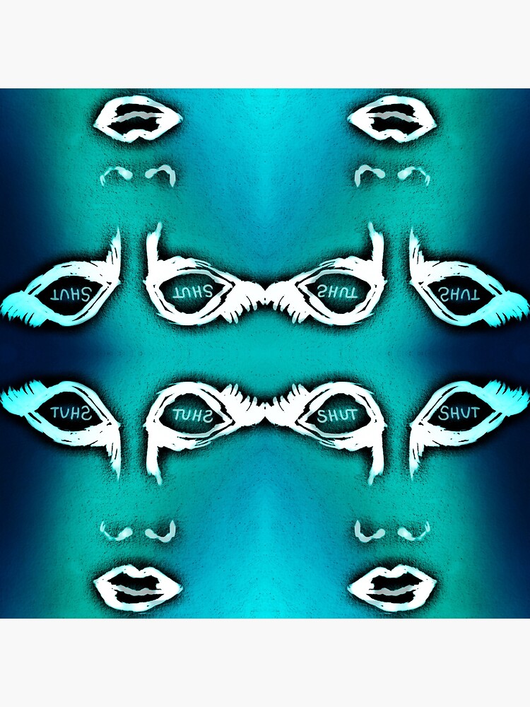 "Eyes Wide Shut version II" Poster for Sale by JilClaireArt Redbubble